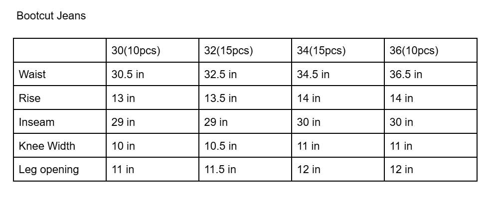 Concrete Bootcut Denim