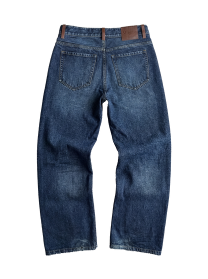 Leather Loop Denim