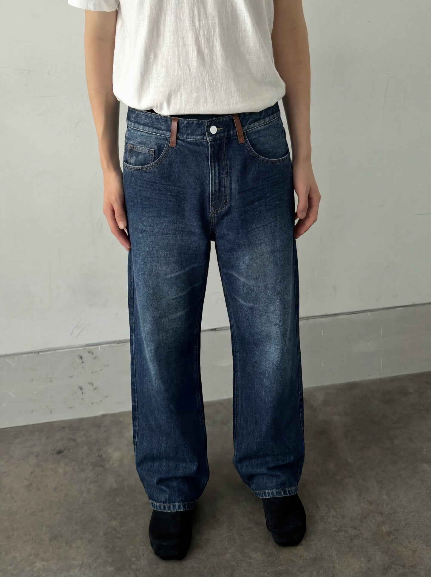 Leather Loop Denim