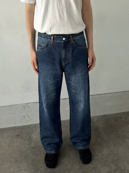 Leather Loop Denim